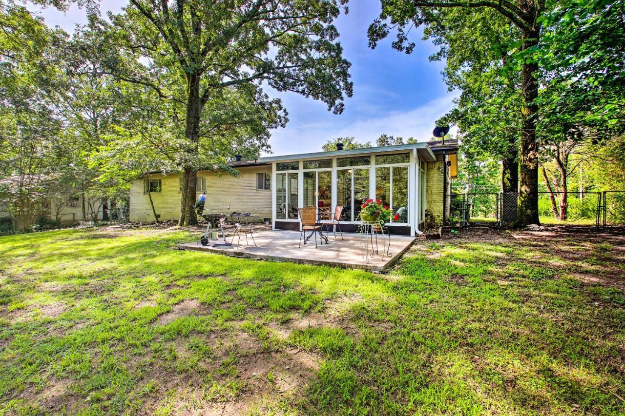 Charming Hot Springs Home With Sunroom And Yard Extérieur photo